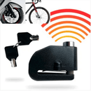 Candado Para Moto Freno Disco + Alarma