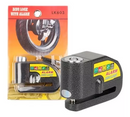 Candado Para Moto Freno Disco + Alarma